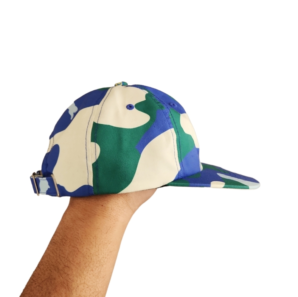 Rare Ice Cream Melting Polo Camo multicolor adjustable hat Sample New with Tags - Picture 8 of 11
